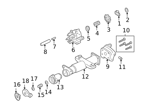 Housing & Components for 2004 Cadillac Seville #1