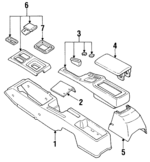 92016GA090LR - Body: Base for Subaru: XT Image
