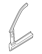 5R3Z63211A11AA - Body: Hinge Pillar for Ford: Mustang Image
