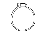 1789131010 - Engine: Outlet Tube Clamp for Toyota Image