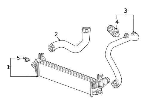 Intercooler for 2021 Chevrolet Malibu #2