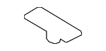 871143K000 - Body: Windshield Stopper for Hyundai Image