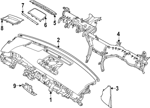 Instrument Panel for 2024 Genesis Electrified GV70 #0