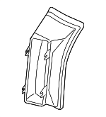 420117340 - Cooling System: Rear Duct for Audi Image