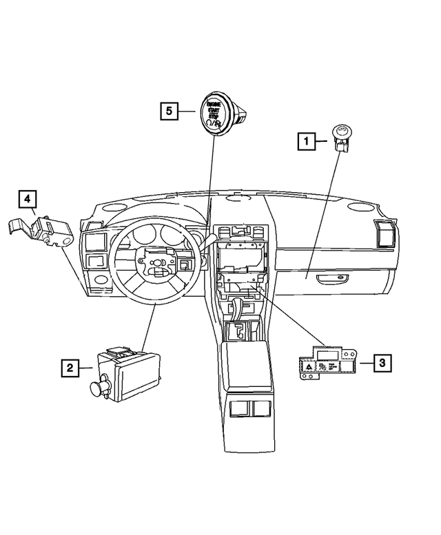 5189366AB - Electrical: Parking Brake Switch for Mopar Image