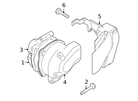 Alternator for 2011 Mazda 6 #1