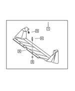 82202851 - Mopar Accessories - Component Parts: Skid - Front Plate Package for Mopar Image