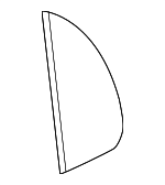 F81Z17K709AAB - Body: Mirror Cover for Ford: F-250 Super Duty, F-350 Super Duty, F-450 Super Duty, F-550 Super Duty Image