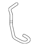 8N0422887L - Steering: Power Steering Suction Hose for Audi: TT, TT Quattro Image
