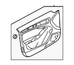 8R1867103AKAPI - : Door Trim Panel for Audi: Q5, SQ5 Image