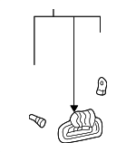 69220AC030A0 - : 2000-2004 Toyota Avalon - Handle, Outside for Toyota: Avalon Image
