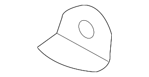 420827607 - Body: Lid Trim Retainer Bracket for Audi Image