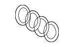 420853741A2ZZ - Accessories: Deck Lid Emblem for Audi Image