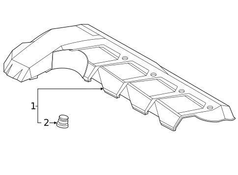 Engine Appearance Cover for 2021 Kia Rio #0