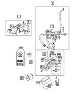 50040856AA - Engine: 0w40 Engine Oil for Mopar Image