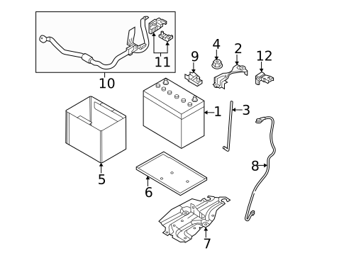 Battery for 2016 Nissan Juke #0