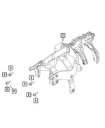 68014257AA - NSG370; 6-Speed; Manual Transmission: Washer for Mopar Image