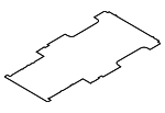HK4Z6113046DA - Body: Floor Mat for Ford Image