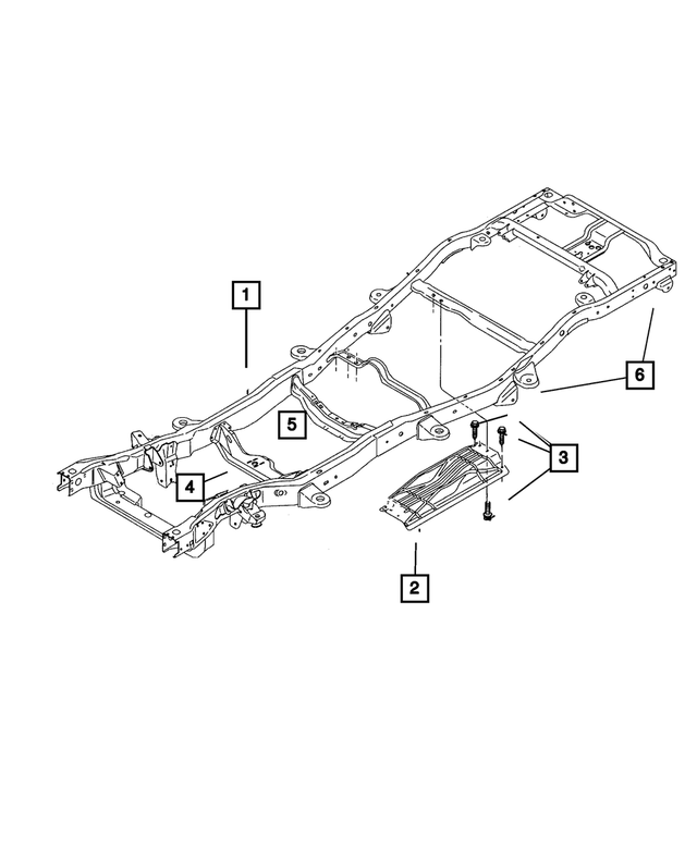 52020312AC - Frames and Bumpers: Heat Shield for Mopar Image