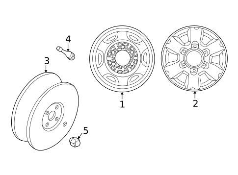 Wheels for 2002 Nissan Frontier #0