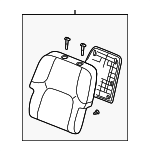 87600ZL50A - : Seat Back Assembly for Nissan Image