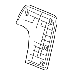 87640ZL00D - Body: Seat Back Panel for Nissan: Frontier Image