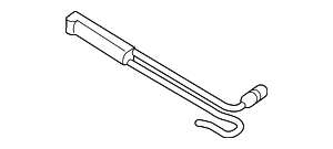 4N0011221 - Body: Floor Jack Handle for Audi Image