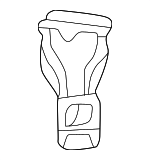 64228207901 - Body: Defroster Duct for BMW: 323Ci, 323i, 325Ci, 325i, 325xi, 328Ci, 328i, 330Ci, 330i, 330xi, M3 Image