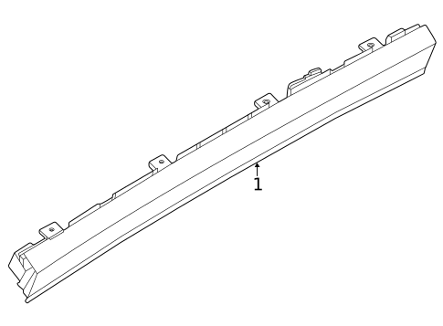 High Mounted Stop Lamp for 2026 Lincoln Nautilus #0