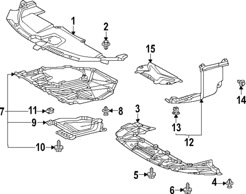 Splash Shields for 2025 Toyota Prius #0