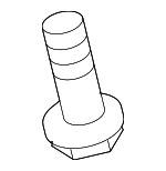 WHT001940A - Body: Bracket Bolt for Audi: A6 allroad, A6 Quattro, A7 Sportback, RS5, RS6 Avant, RS7 Sportback, S6, S7 Sportback, TT, TT Quattro, TT RS Quattro, TTS Quattro Image