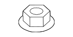 90371TBAA00 - Engine: Trans Mount Nut for Honda Image