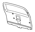 5KG78XDVAB - Body: Lift Gate Trim for Dodge: Nitro Image