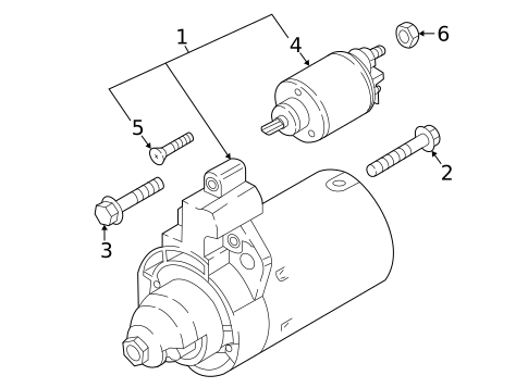 Starter & Related Components for 2025 Audi Q7 #0