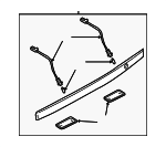 925003E600 - : License Lamp for Kia: Sorento Image