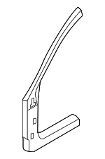 711103KB01 - Body: Hinge Pillar for Hyundai Image