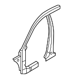711300A000 - Body: Hinge Pillar Reinforced for Hyundai Image