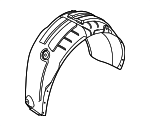 86822L0000 - : Wheelhouse Liner for Hyundai Image