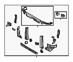 532010C090 - Body: Radiator Support for Toyota: Tundra Image