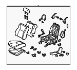 7110006461B0 - Body: Seat Assembly for Toyota: Solara Image