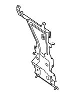 2975459800 - Electrical: DC Converter Bracket for Mercedes-Benz Image