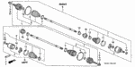 44337SR1003 - Chassis: RING B, STOPPER for Honda Image