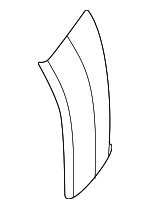 31663446 - Body: Wheel Arch Molding for Volvo Image
