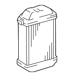 8710735060 - HVAC: HVAC Heater Core for Toyota Image