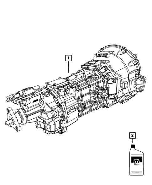 Manual Transmission / Transaxle for 2012 Dodge Challenger #0