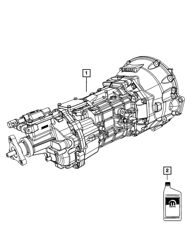 68197926AF - TR6060; 6-Speed; Manual Transmission: Transmission for Mopar Image
