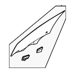 82410L1010 - Body: Door Glass for Hyundai Image