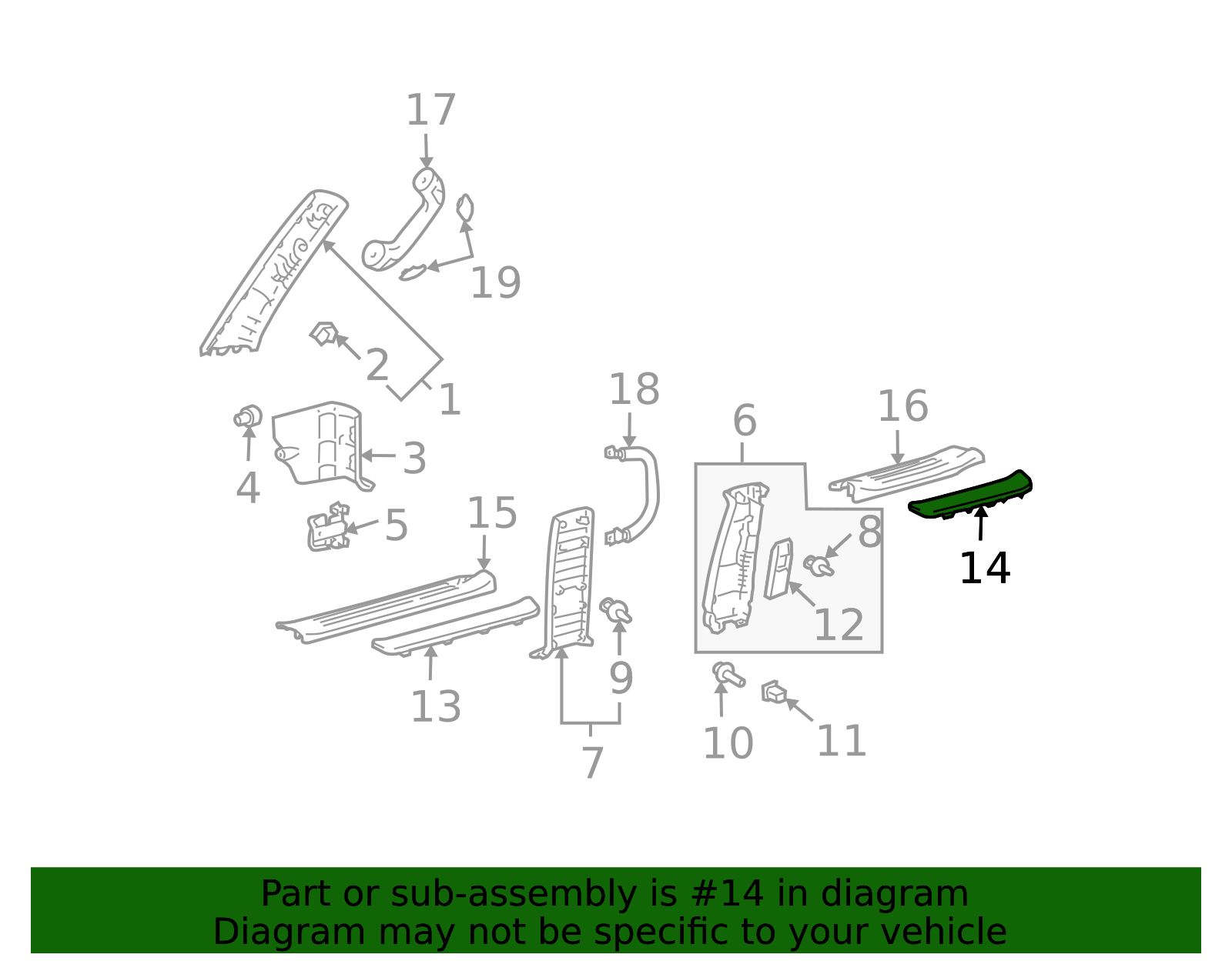 Door Sill Plate 67913-60082-A0 - Genuine Lexus Protection | AutoNation ...