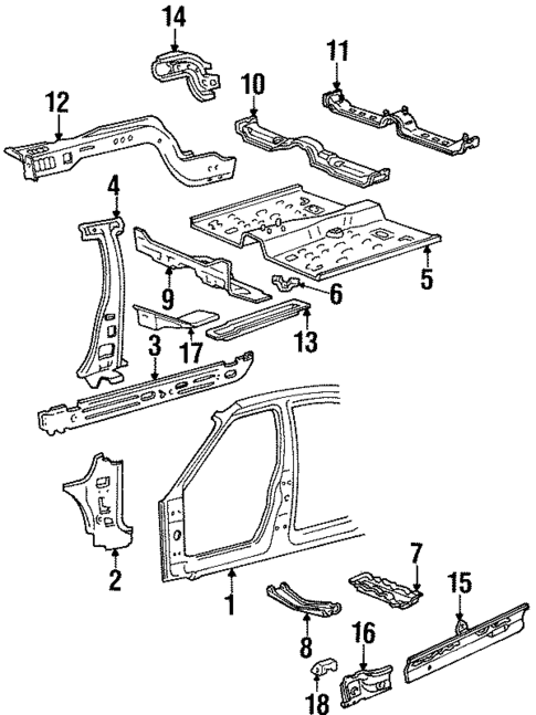 Uniside for 1996 Lincoln Continental #0