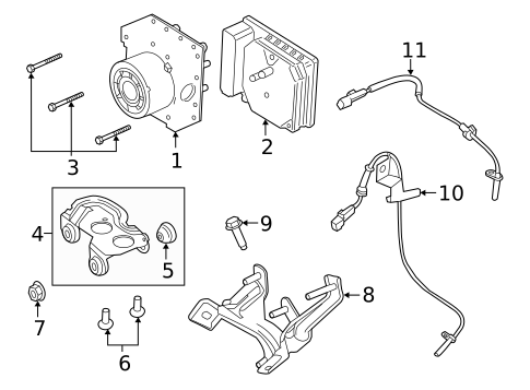 Anti-Lock Brakes for 2014 Lincoln MKZ #0